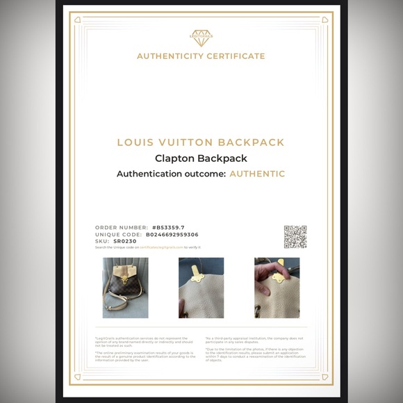 Louis Vuitton Clapton Backpack - Picture 3 of 17